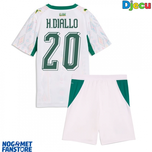 Senegal Habib Diallo #20 Domaci Dres za djecu SP 2026 Kratak Rukav (+ Kratke hlače)